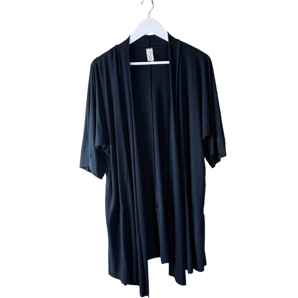 Anaono Womens Miena Robe One Size‎ Black Comfort Sleepwear Loungewear